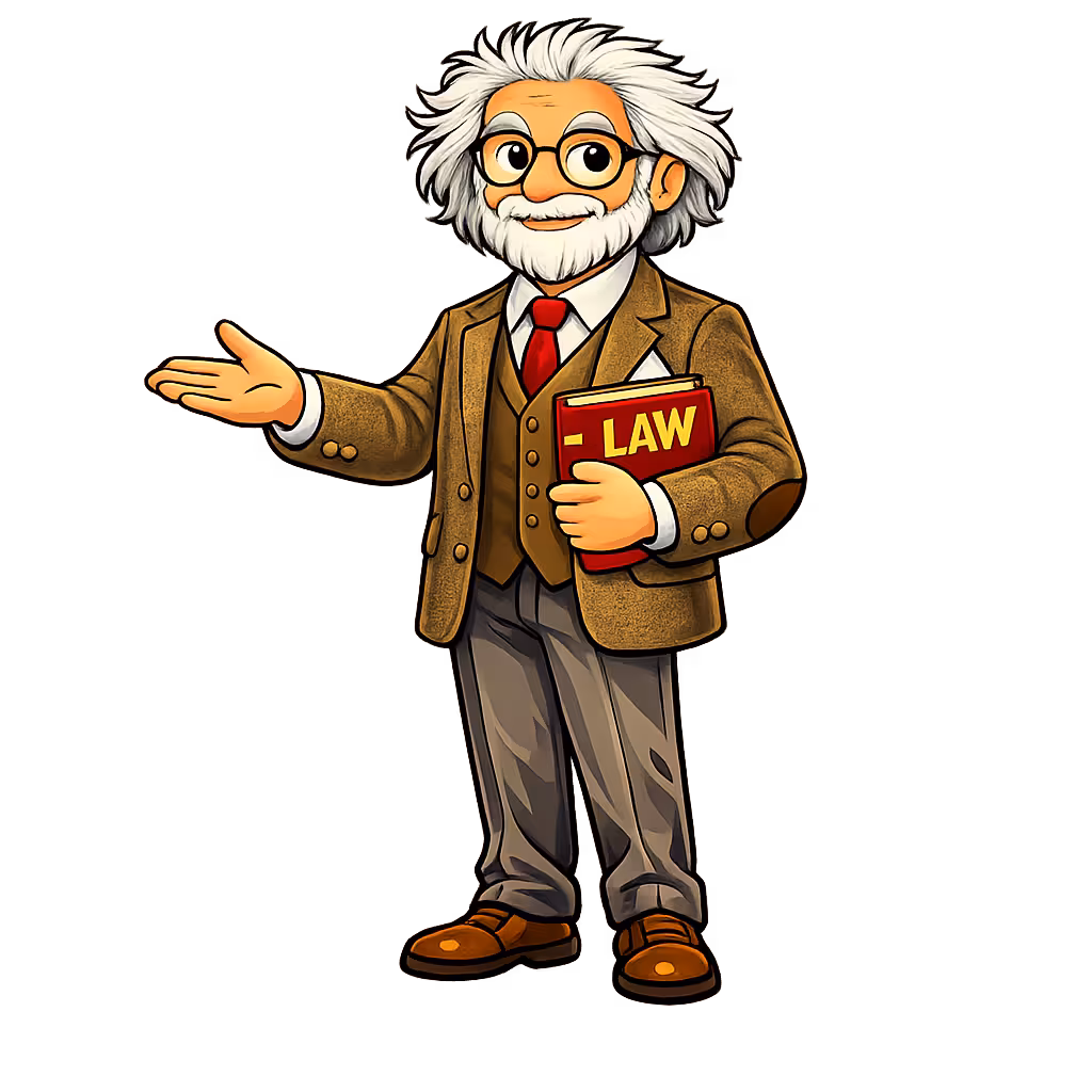 Laws.tech professor mascot